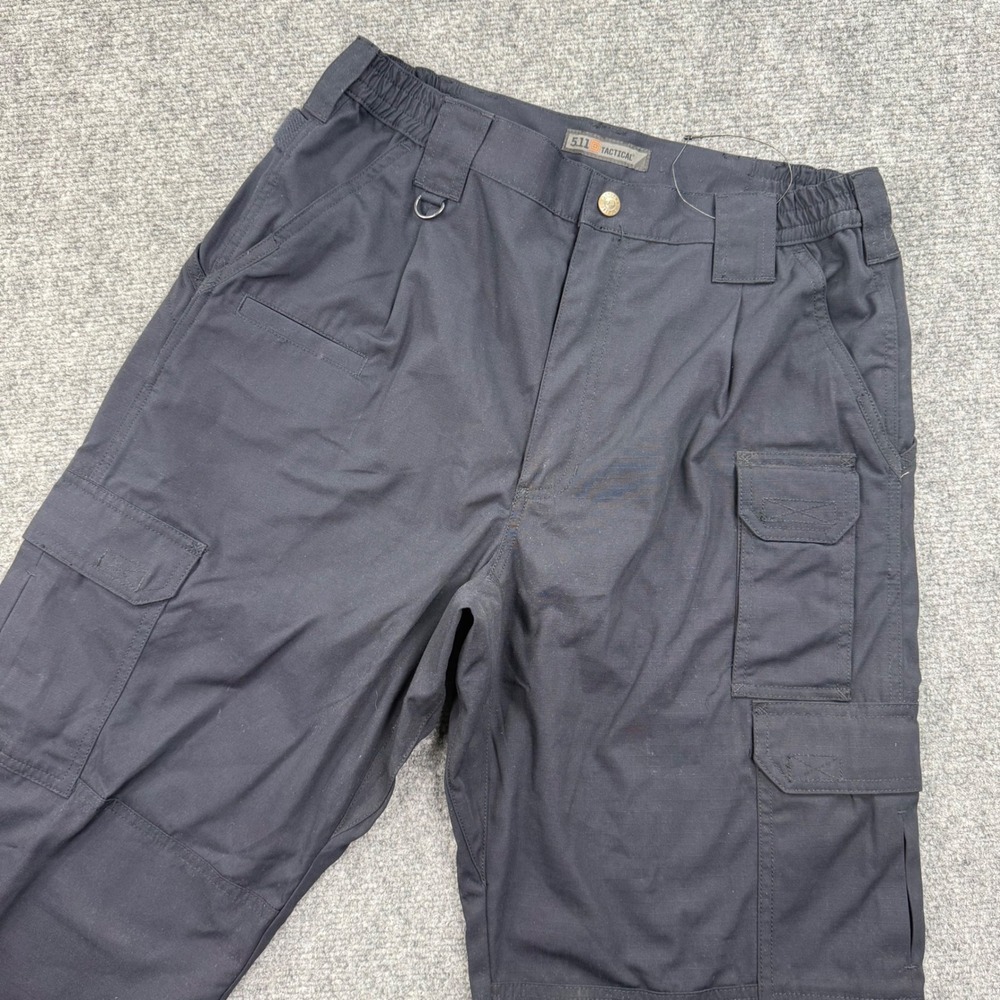 5.11 Cargo Pants Black 32W x 32L Regular Fit Taclite Pro Ripstop NWOT Men's